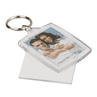 2 FOTOĞRAFLI AKRİLİK ANAHTARLIK 3,5x4,5 cm. - ACRYLIC KEYRING FOR TWO PASSPORT PHOTO - Thumbnail