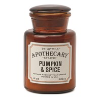 Paddywax - APOTHECARY CAM MUM PUMPKIN SPICE 226 gr. - APOTHECARY GLASS JAR CANDLE PUMPKIN SPICE