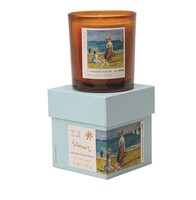 Paddywax - EMPRESYONİSTLER CAM MUM 170 gr. - IMPRESSIONIST GLASS CANDLE DEGAS RENOIR ' FIGURES ON THE BEACH