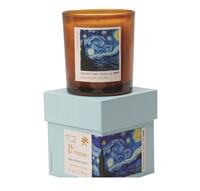 Paddywax - EMPRESYONİSTLER CAM MUM 170 gr. - IMPRESSIONIST GLASS CANDLE VAN GOGH 'THE STARRY NIGHT