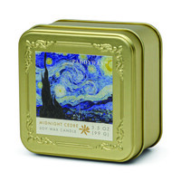 Paddywax - EMPRESYONİSTLER METAL TENEKE MUM 99 gr. - IMPRESSIONIST TIN CANDLE VAN GOGH 'THE STARRY NIGHT