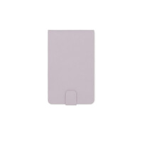 Designworks Ink - LEATHERETTE NOTEPAD - DUSTY LILAC 13.5 x 8.2 cm.