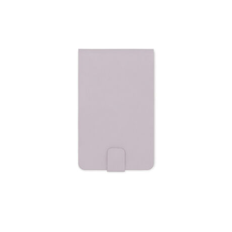 LEATHERETTE NOTEPAD - DUSTY LILAC 13.5 x 8.2 cm.