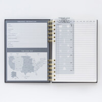 STANDARD ISSUE SPİRALLİ DEFTER SİYAH - STANDARD ISSUE No.12 TWIN WIRE PLANNER BLACK - Thumbnail