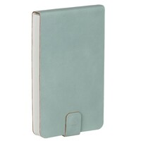 SUEDETTE NOTEPAD - MINT 13.5 x 8.2 cm. - Thumbnail